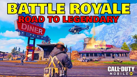 ROAD TO LEGENDARY IN CODM BATTLE ROYALE!