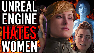 Unreal Engine EXPOSED By Game Dev!! They DON'T Want Developers Making BEAUTIFUL Women!!