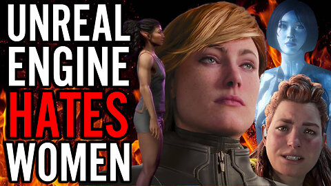 Unreal Engine EXPOSED By Game Dev!! They DON'T Want Developers Making BEAUTIFUL Women!!