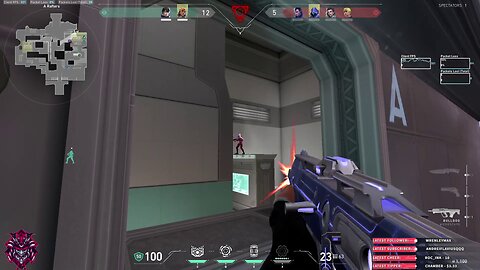When the lurking helps you win the game in Valorant