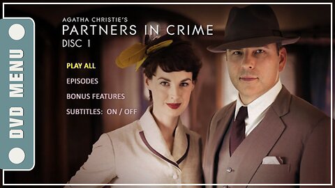 Partners in Crime - DVD Menu
