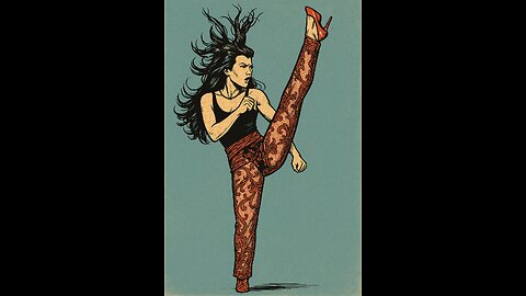 Cross kick Studio Films Kelly HU Moore Warrior part 5