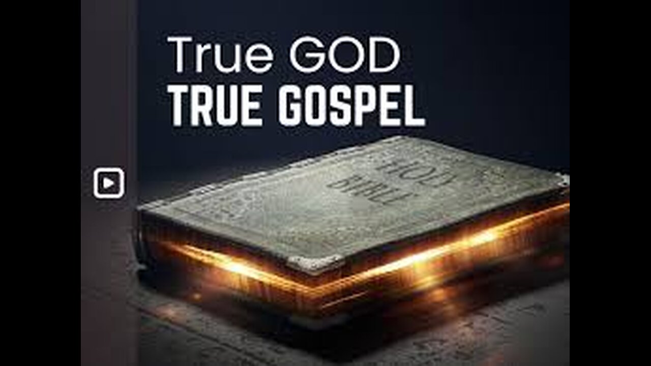 David Pawson - The True God and The True Gospel