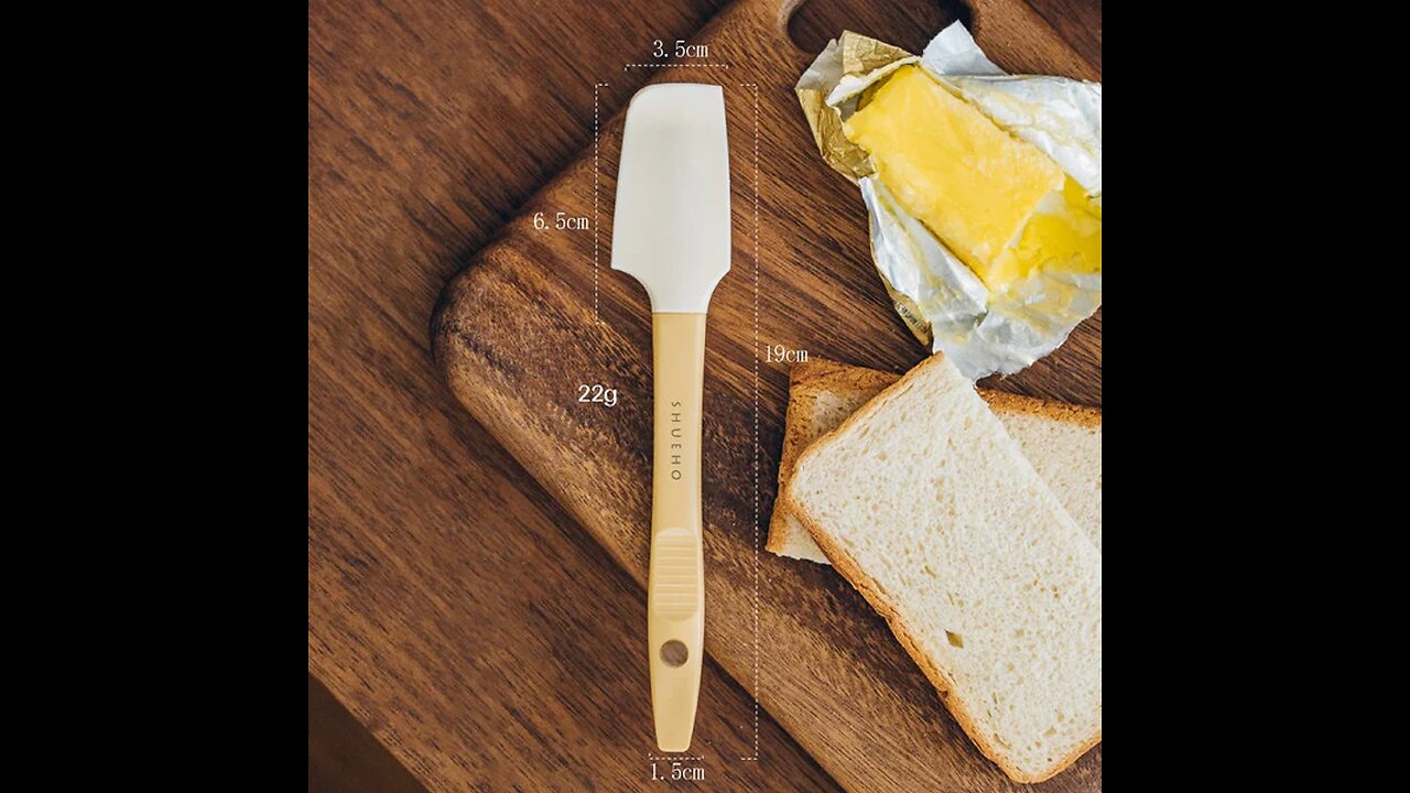 Multifunctional Silicone Jam Mini Scraper