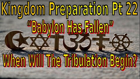 Great Tribulation starts when?