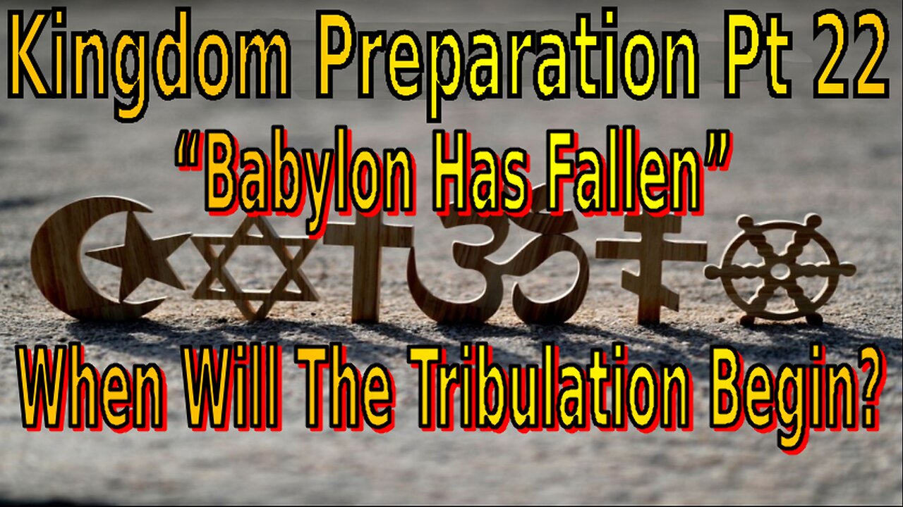 Great Tribulation starts when?