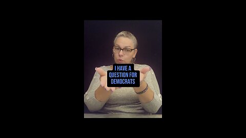 I Have A Question, Democrats! 🤓 #signlanguage #talk #asl #knowledge