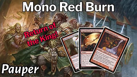 The BEST burn deck in Pauper! | Mono Red Burn | MTGO