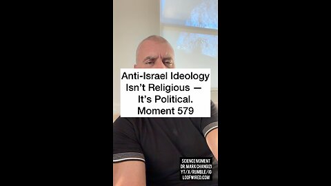 Anti-Israel Ideology Isn’t Religious — It’s Political. Moment 579
