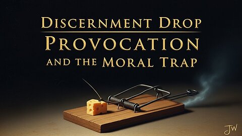 Provocation & the Moral Trap | How the System Baits You Into Sin and Then Condemns You