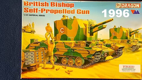 DRAGON, British Bishop Self-Propelled Gun, 1/35 IMPERIAL SERIES, 9025, 1996