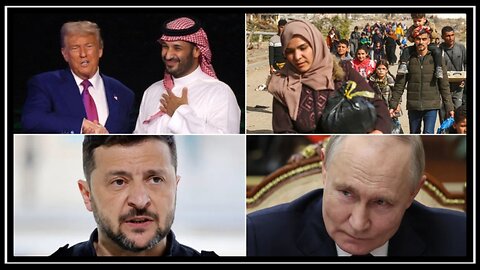 Misty Winston Show: Trump's Trip, Ukraine Talks, Gaza Death Count - w/Kyle Anzalone, Hamit Dardagan