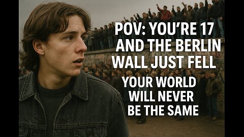 POV: You’re 17 and the Berlin Wall Just Fell — Your World Will Never Be the Same