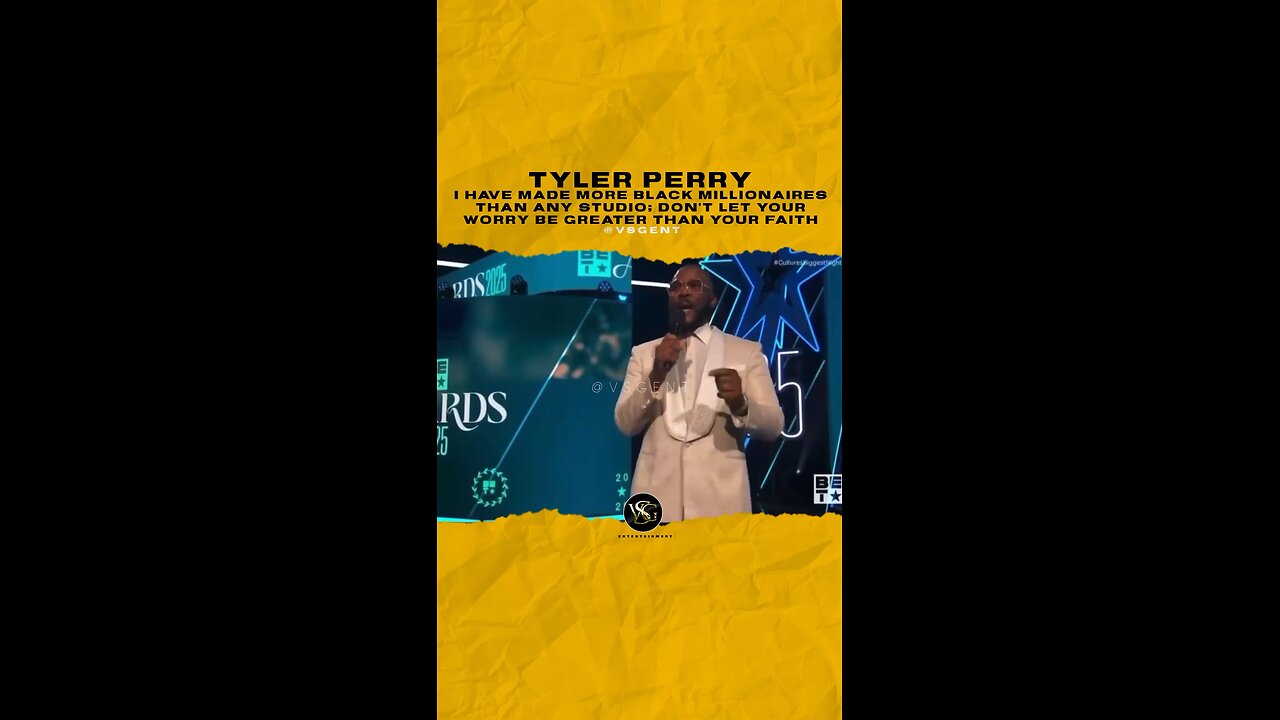 @tylerperry I have made more black millionaires than any studio