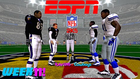 NFL 2k5 | Week 11! | Ravens v Cowboys
