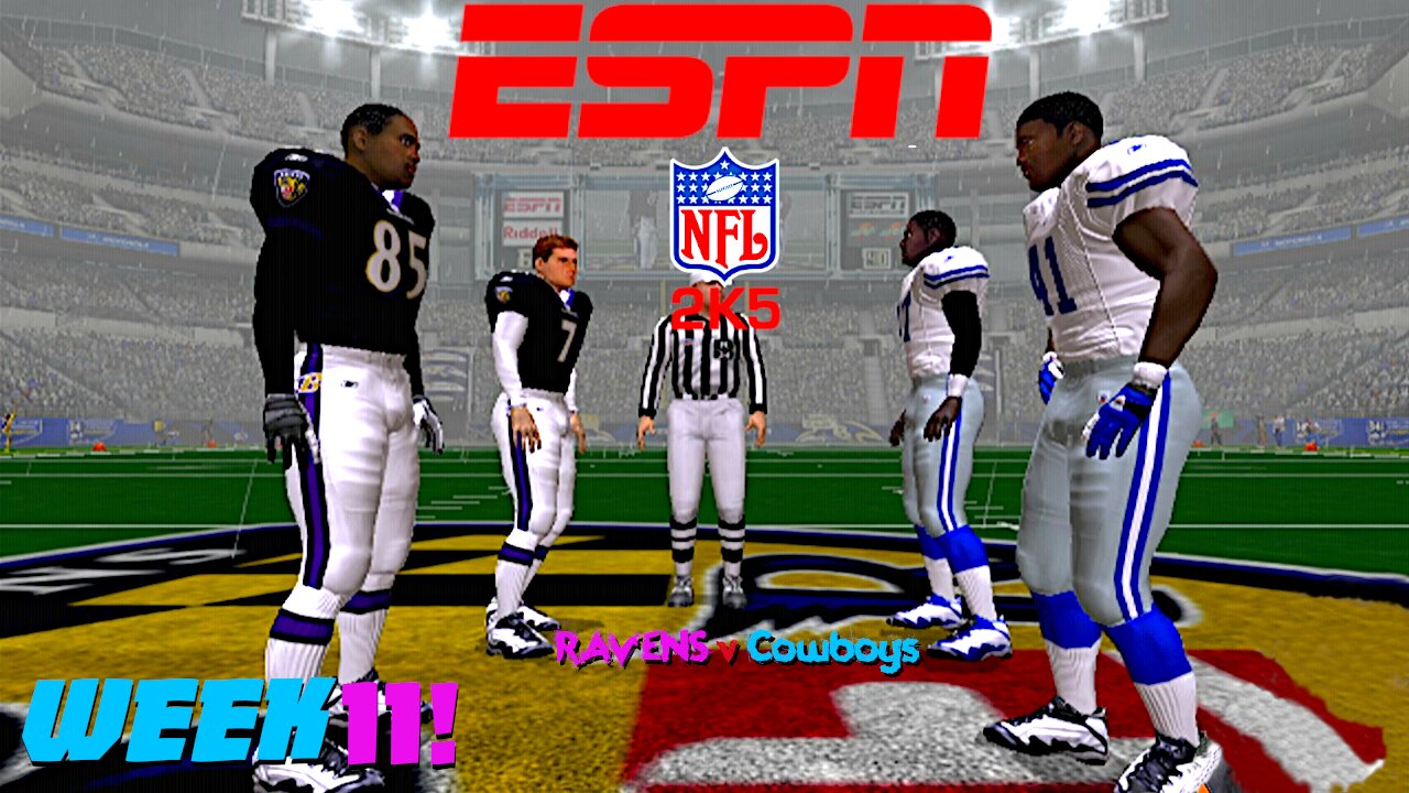 NFL 2k5 | Week 11! | Ravens v Cowboys