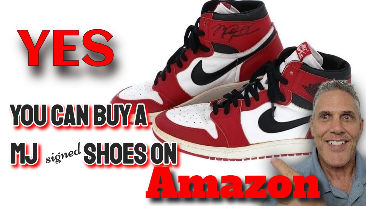 Michael Jordan 1985 Air Jordan 1 Game Used Signed Sneakers #Michael #Jordan