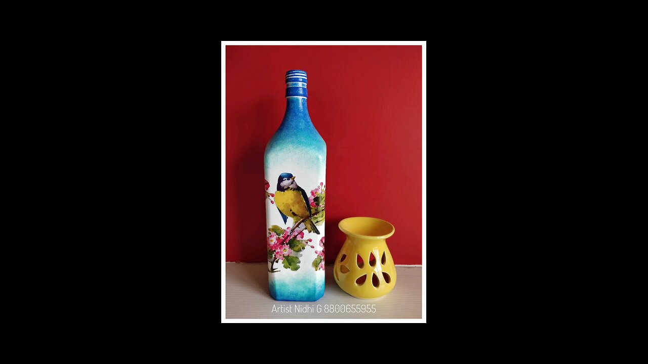 Beautiful Decorative Bottle