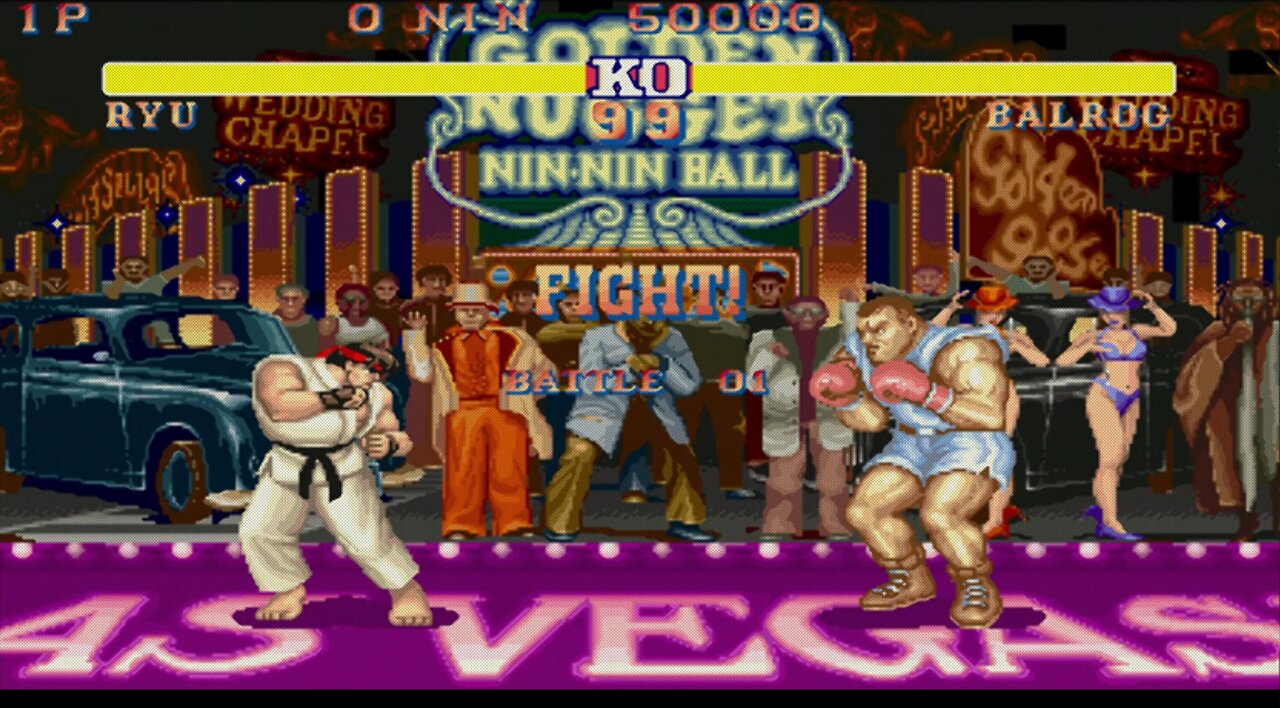 Ryu vs Balrog