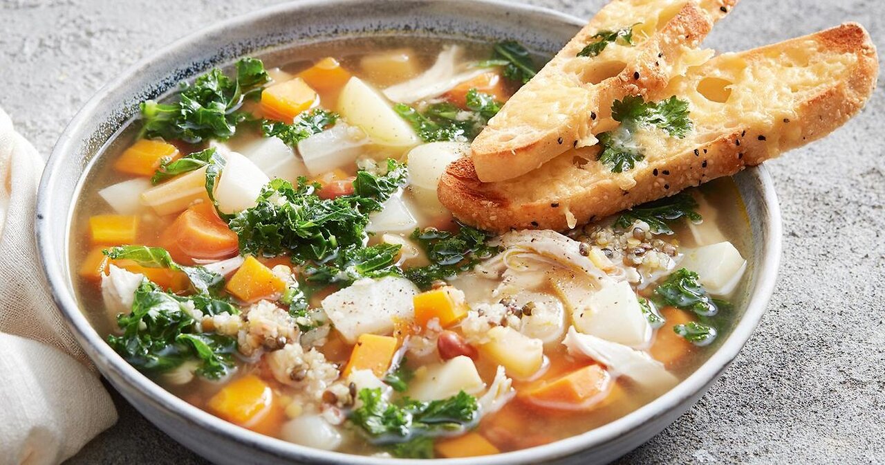 How to cook Chicken Vegetables Recipe/Chicken Egg Drop Soup