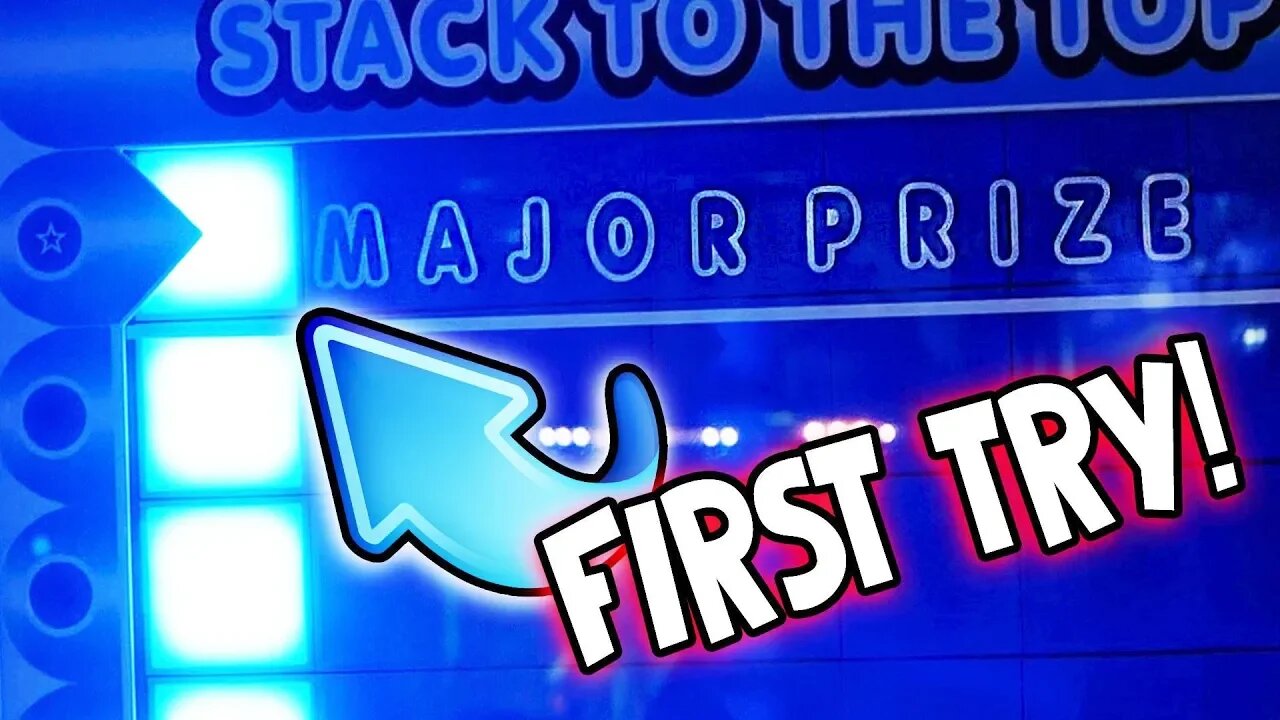 WON THE MAJOR PRIZE AT STACKER FIRST TRY!