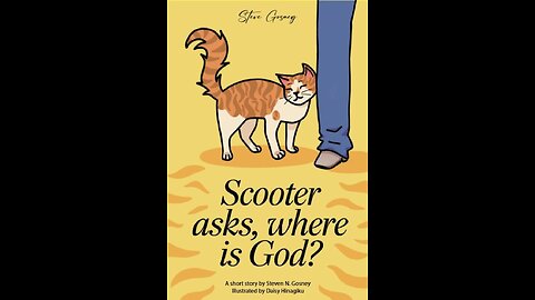 Livestream at 8 pm EST Sunday about Scooter asks, "Where is God?" FREE ebook out now!