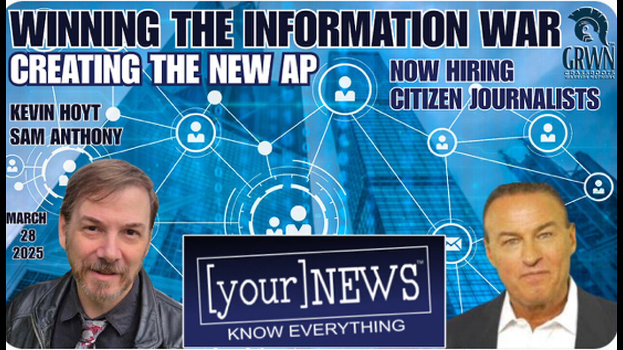 NOW HIRING: Citizen Journalists - Creating the NEW AP and beating Fake News