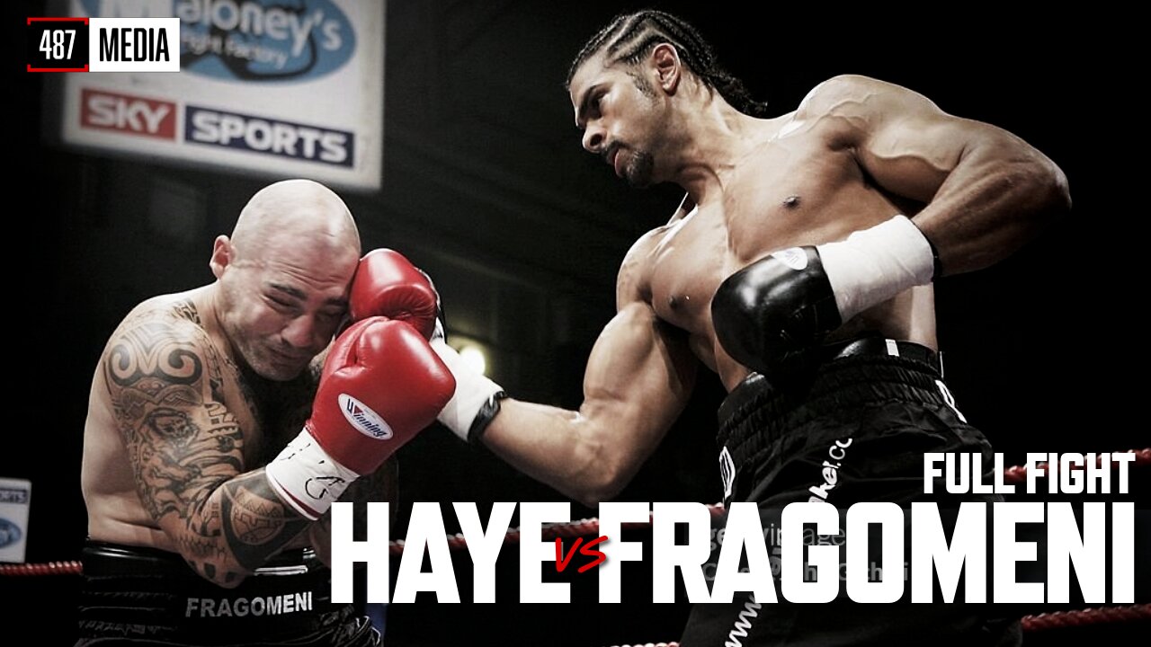 David Haye vs Giacobbe Fragomeni | FULL FIGHT | EBU Title | York Hall | 17/11/2006