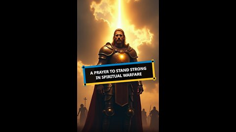 A Prayer to Stand Strong in Spiritual Warfare