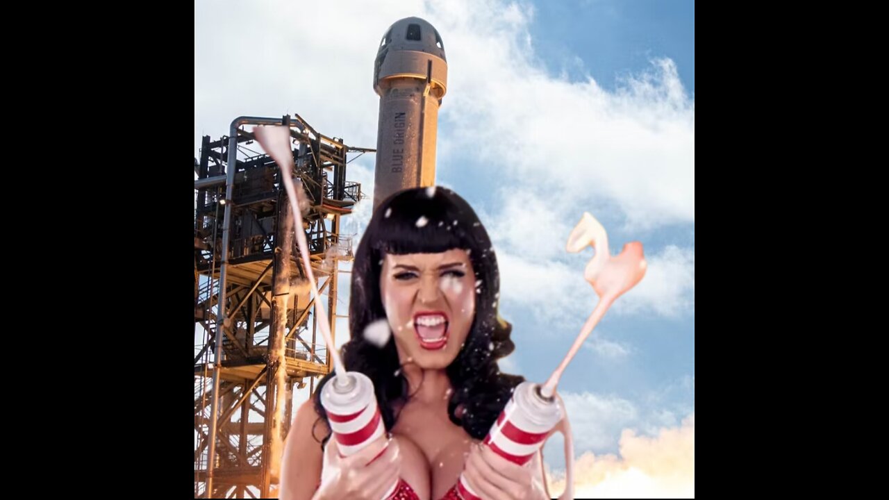 Penis Rocket!! Jeff Bezos Send A Bunch Of Girls Low Orbit On A Penis Rocket