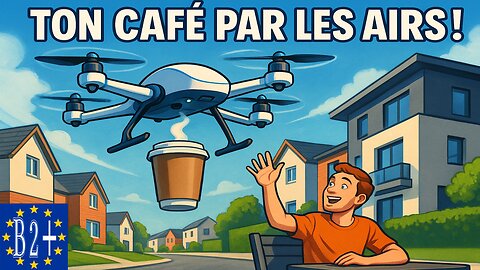 DUBLIN: MY DELIVERY GUY IS A DRONE (fr-en)
