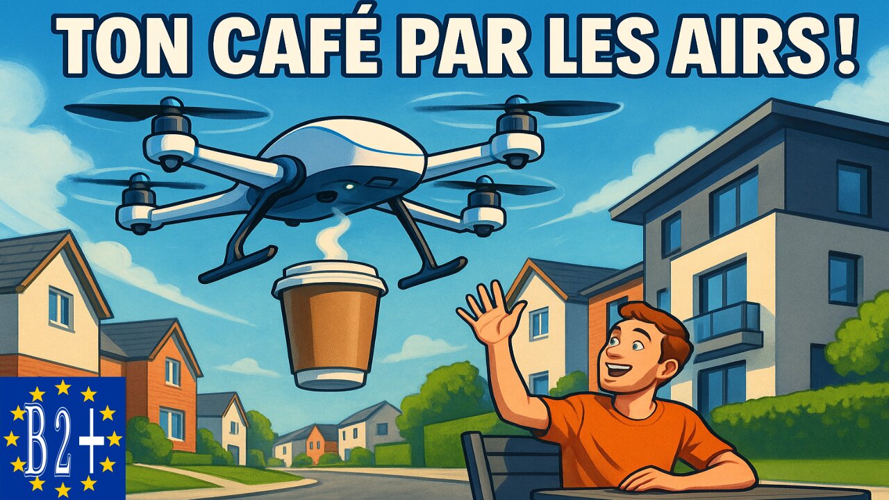 DUBLIN: MY DELIVERY GUY IS A DRONE (fr-en)