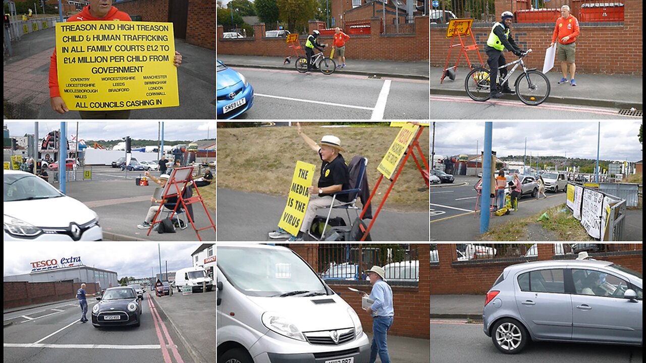 Cradley Heath 4: Midlands Activists – TREASON and HIGH TREASON, Child & Human Trafficking...