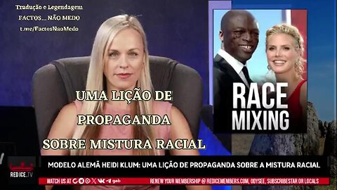 🎥💥UMA LIÇÃO DE PROPAGANDA SOBRE MISTURA RACIAL💥🎥