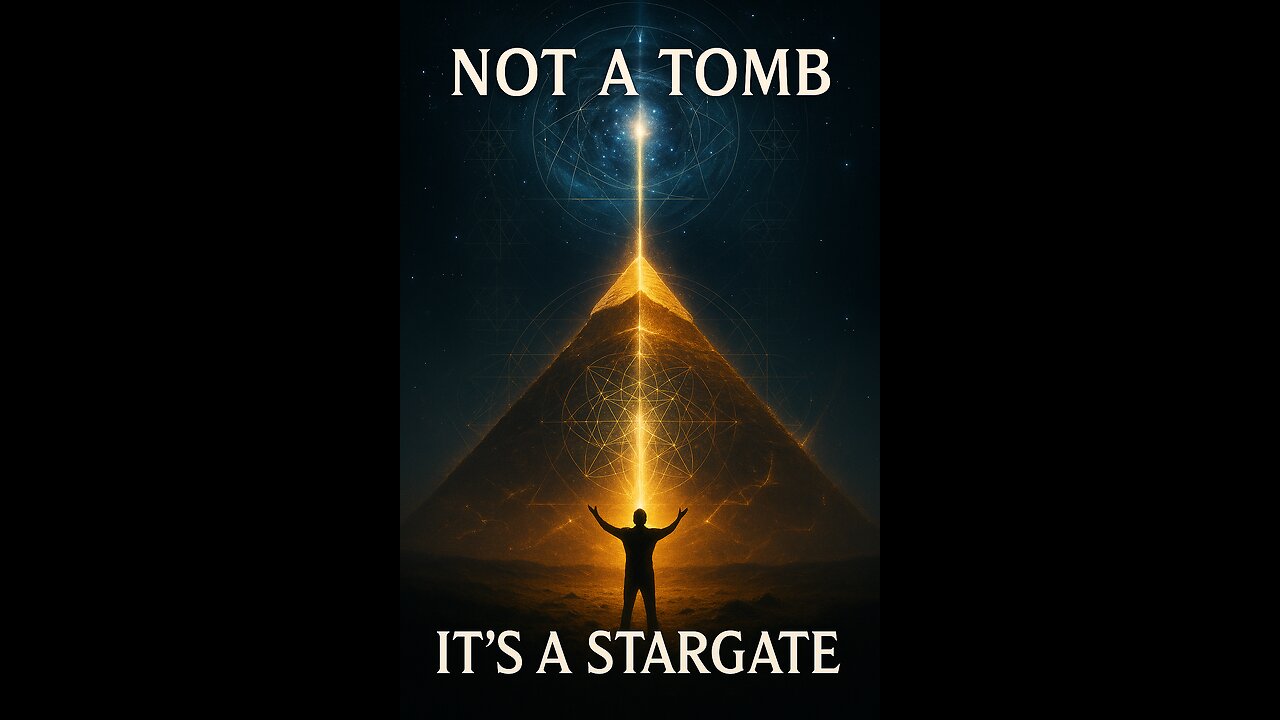 The Pyramid Is Not a Monument — It’s a Stargate #short