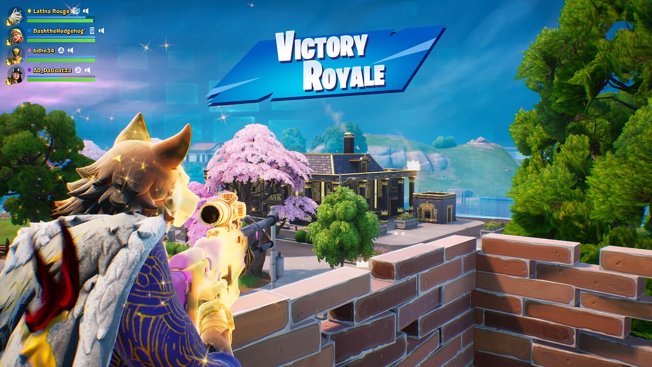 Fortnite 2025.03.18 - Wolfie victory for doing nothing woowoo