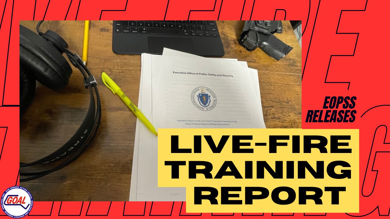 EOPSS Releases Live Fire Training Report