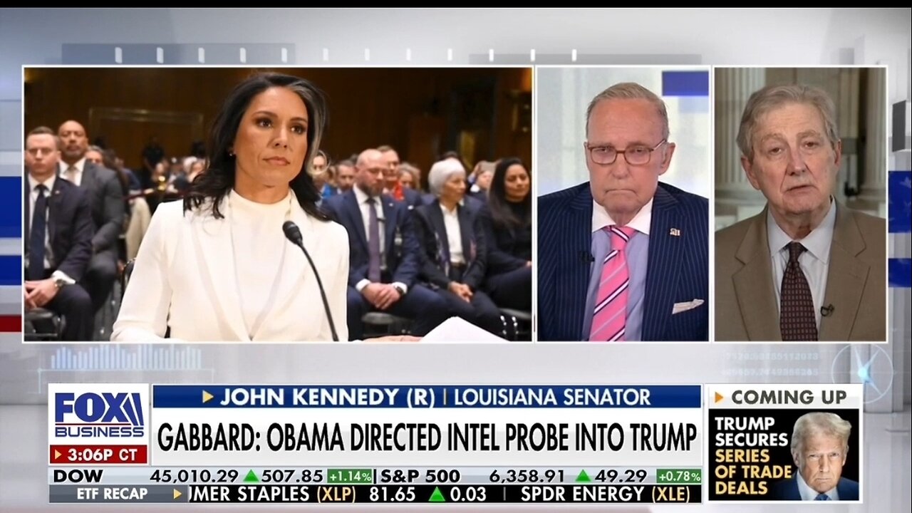 Sen John Kennedy: Comey, Clapper, Brennan Are Idiots!