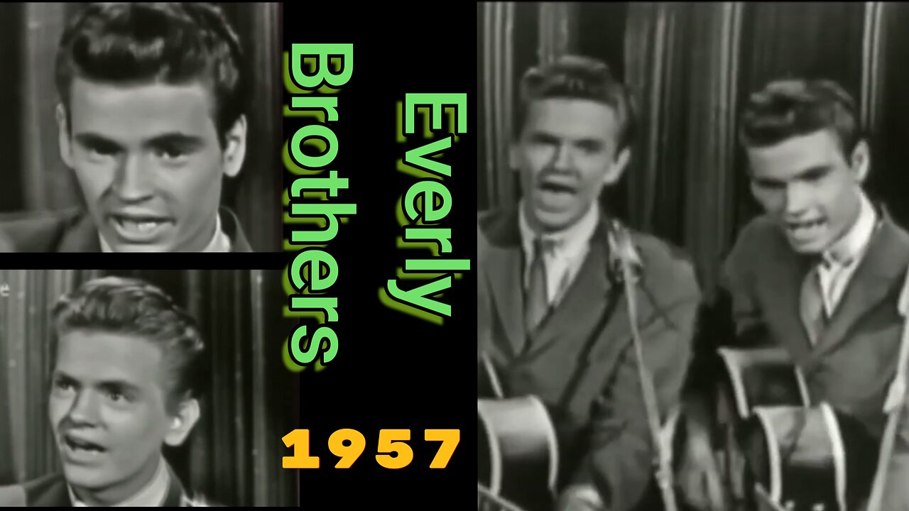 The Everly Brothers ROCK Ed Sullivan Rare 1957 Performance That Changed Music Forever!