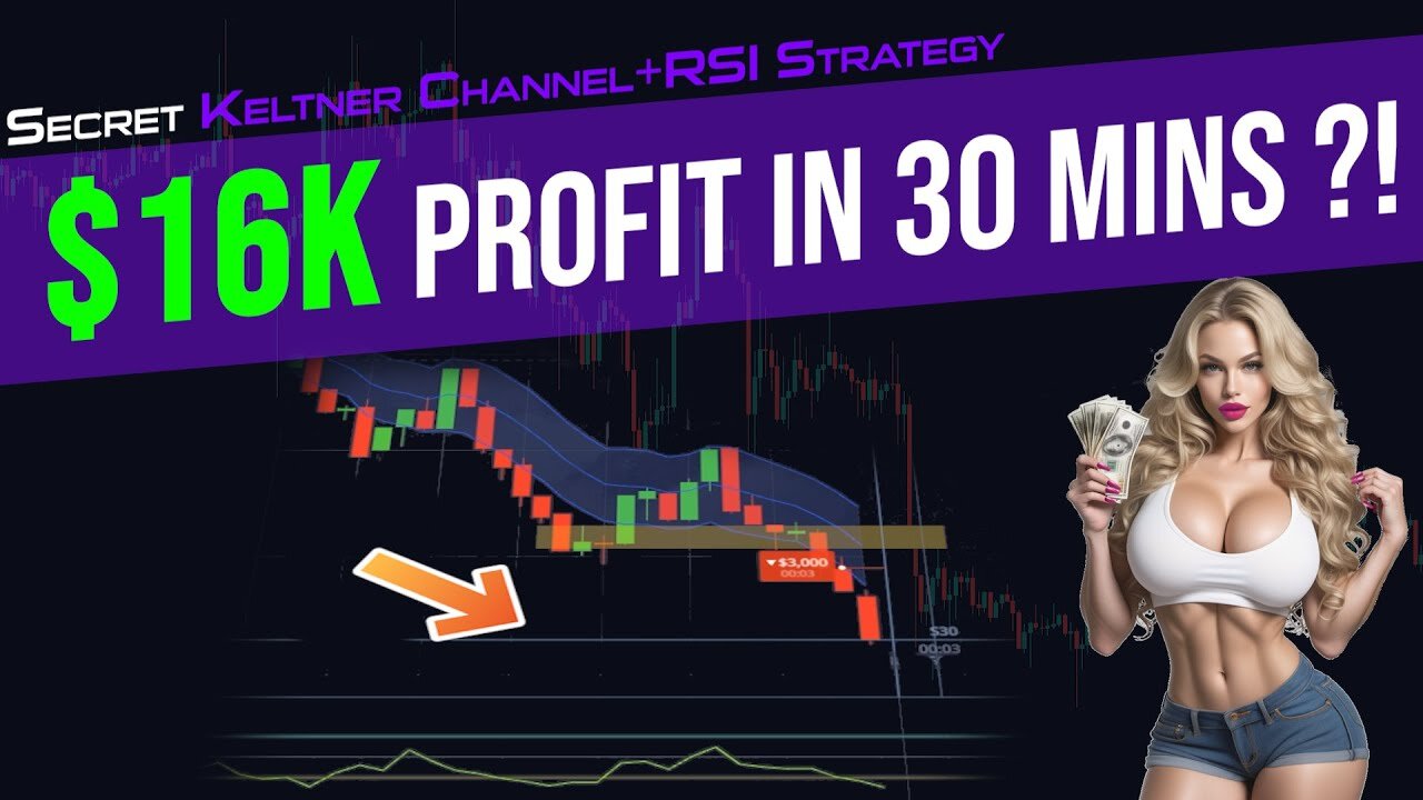 Keltner Channels + RSI = The ULTIMATE Online Trading Cheat Code For INSANE PROFITS! 💰🚀