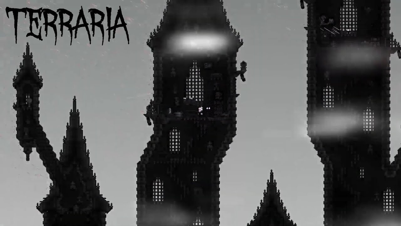 Life Of A GOTHIC Vampire | Classical Music & Thunderstorm | Terraria Ambience