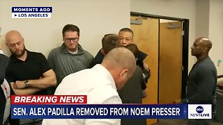 California Senator Alex Padilla removed from DHS press conference