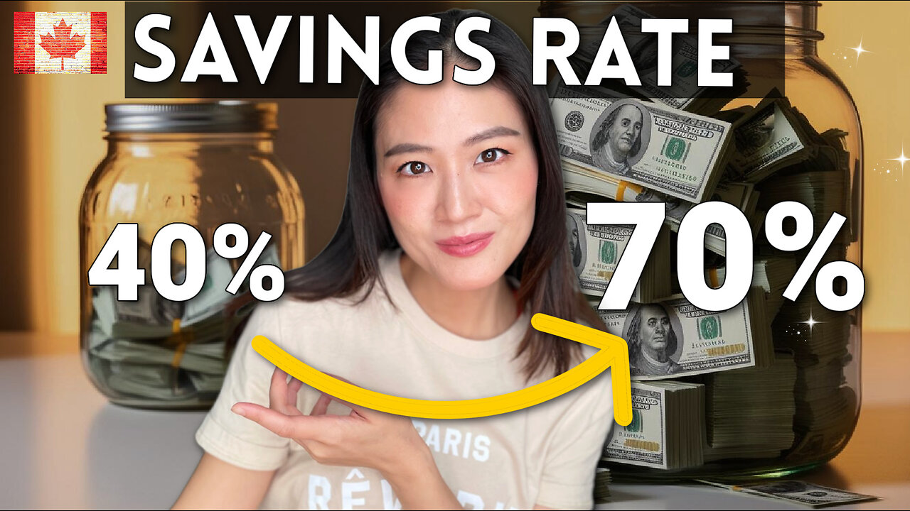 How To Save 70% of Your Income (My plan to go from 40% to 70%!)