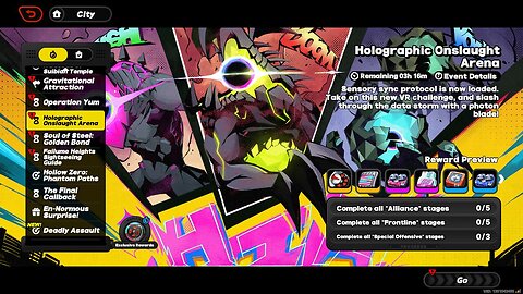 Holographic Onslaught Arena Event - Zenless Zone Zero (ZZZ) - Version 2.0