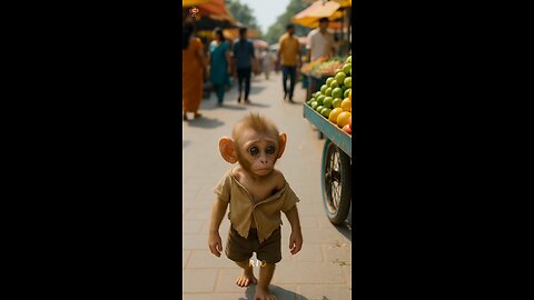 poor monkey 🐒🐵🐒