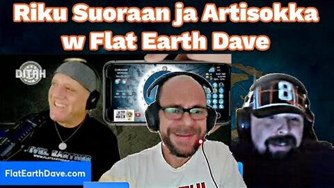 Riku Suoraan ENGLISH: Flat Earth Dave and Artisokka - The World is NOT A BALL [Nov 20, 2023]