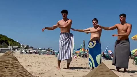 POV: You See This at the Beach Near the Sphinx...