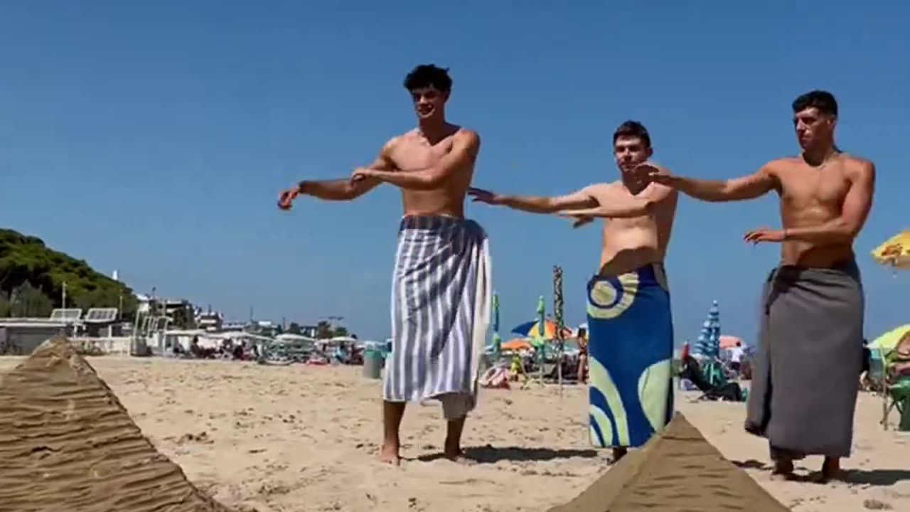 POV: You See This at the Beach Near the Sphinx...