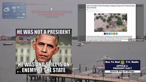 run to God America no time left they will nuke us before they go to jail