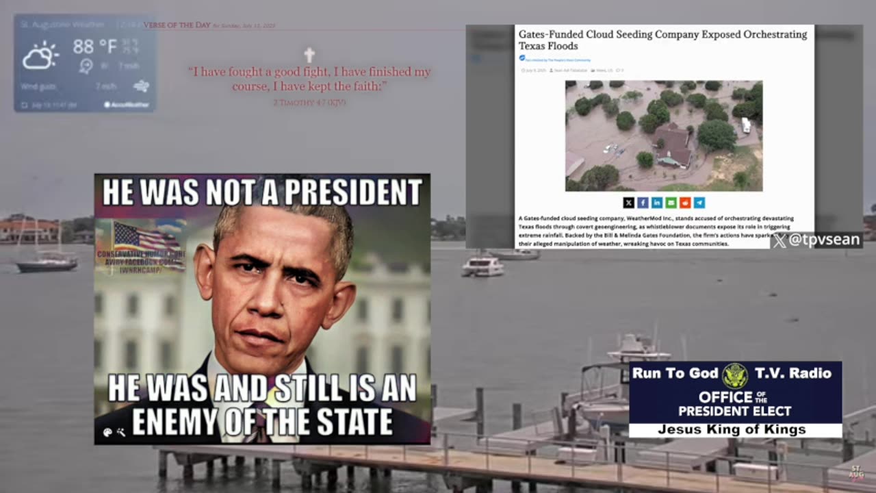 run to God America no time left they will nuke us before they go to jail